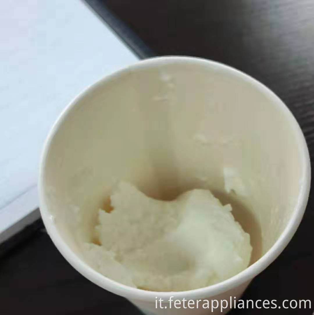 Design accattivante Ice Cream Maker Macchina per gelato a compressore di alta qualità per uso domestico